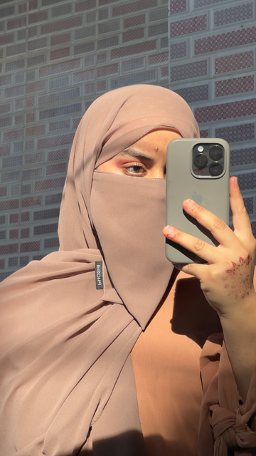 Niqab Set Caramel
