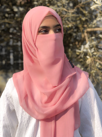 Half Niqab Colourfull