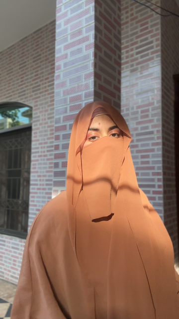 Niqab Set Mustard