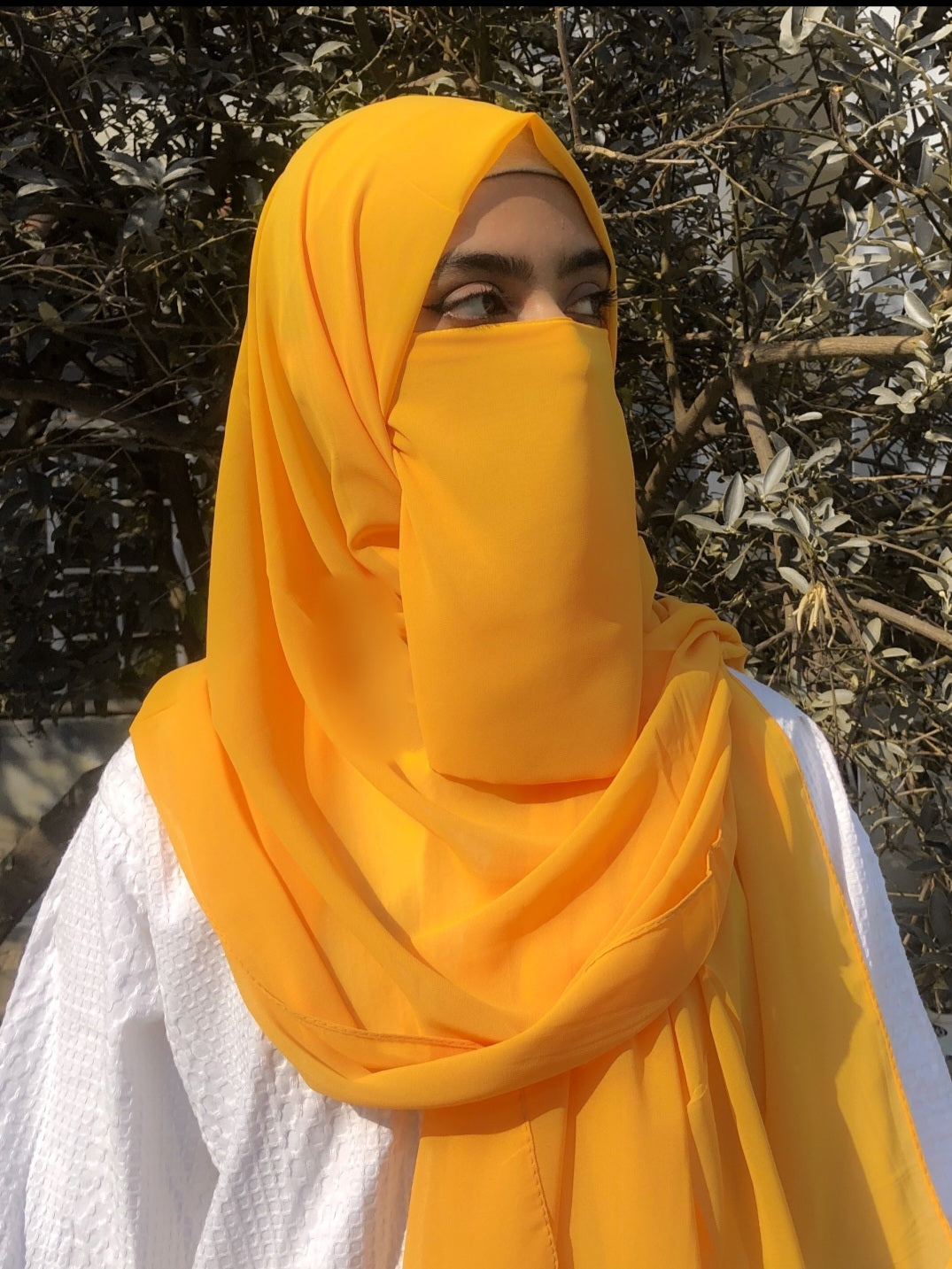 Niqab Set Yellow