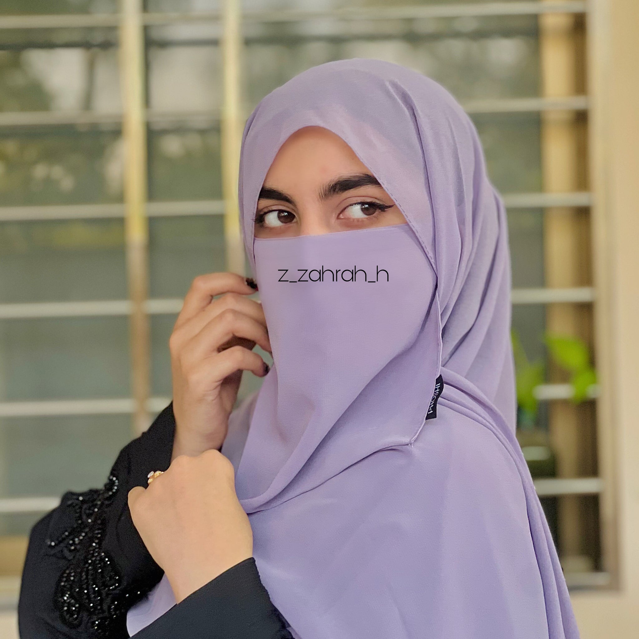 Niqab Set Light Purple