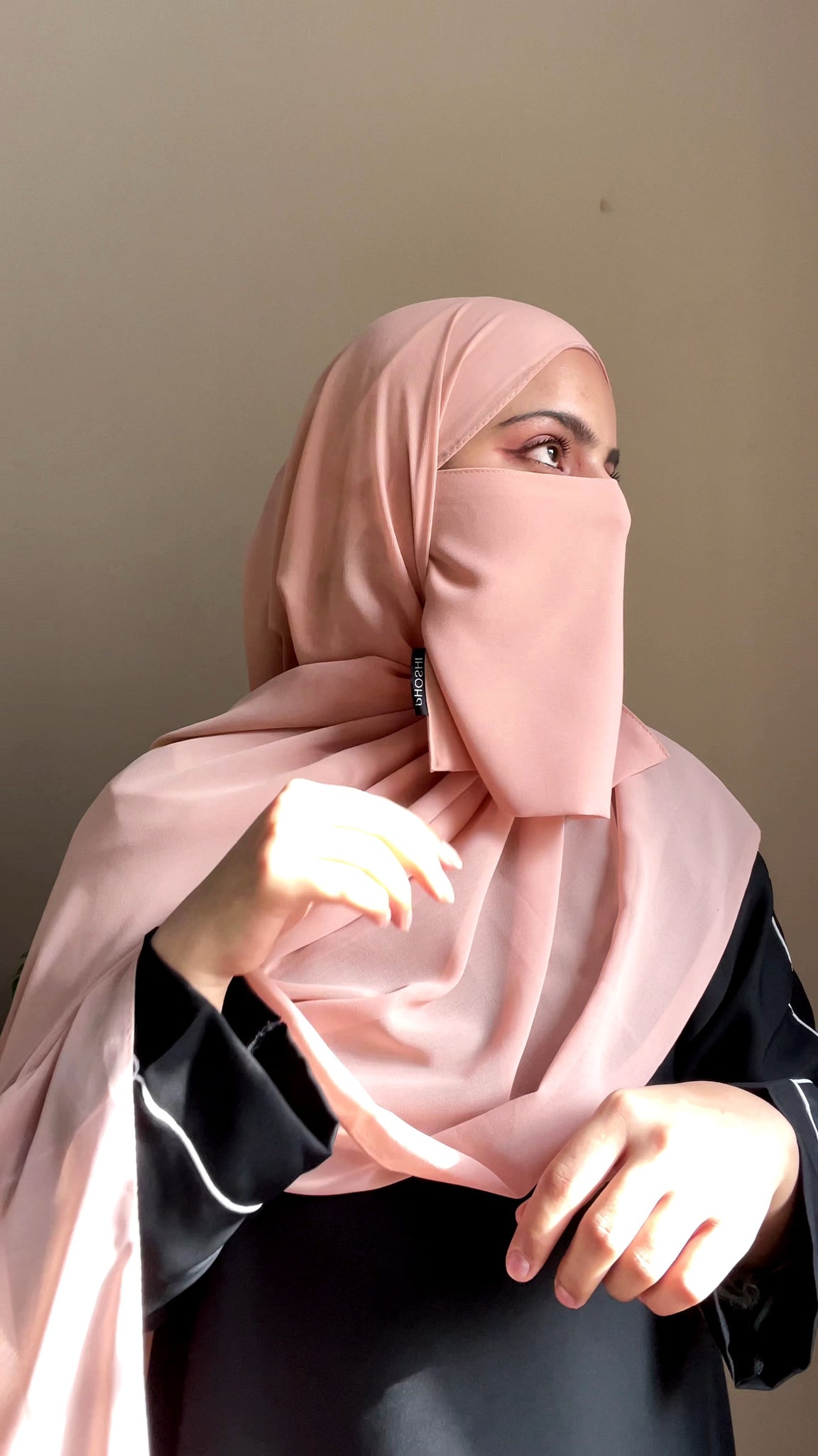 Niqab Set Tea Pink