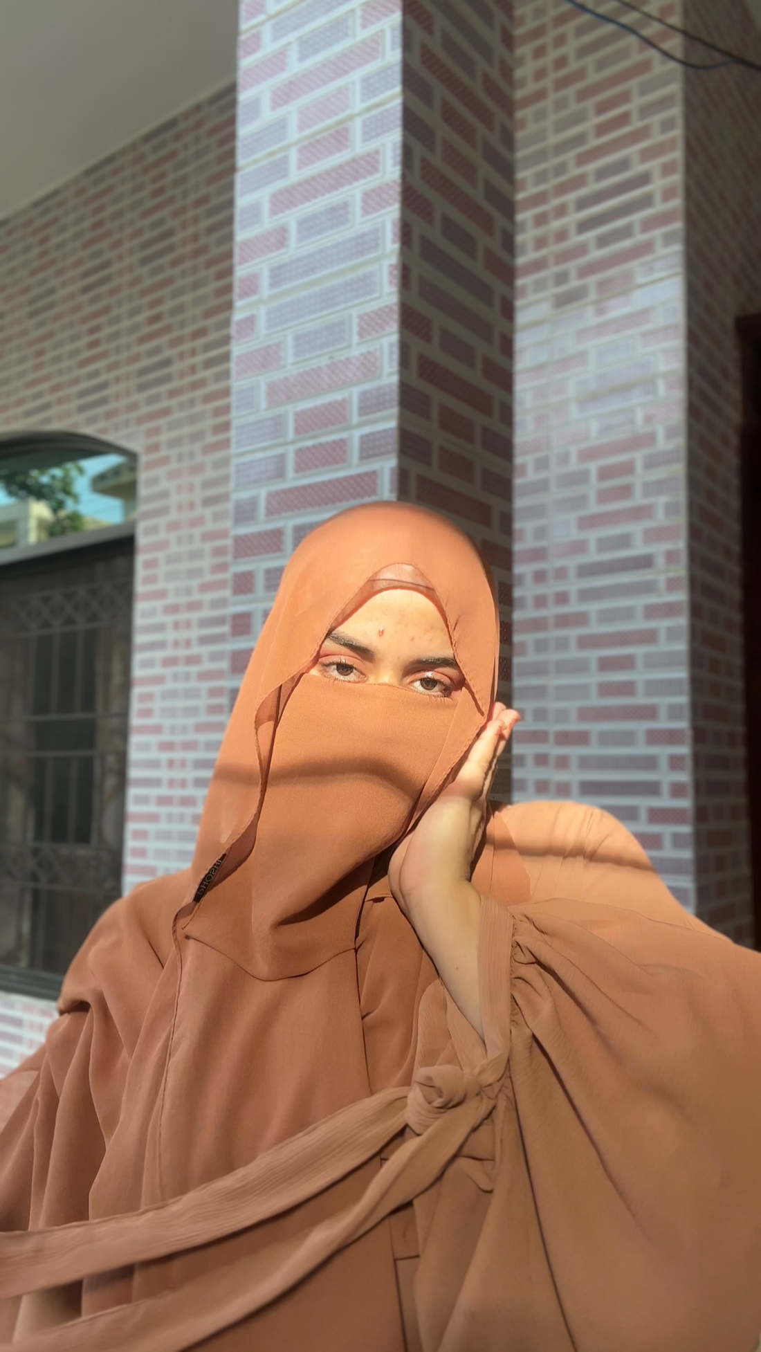 Niqab Set Mustard