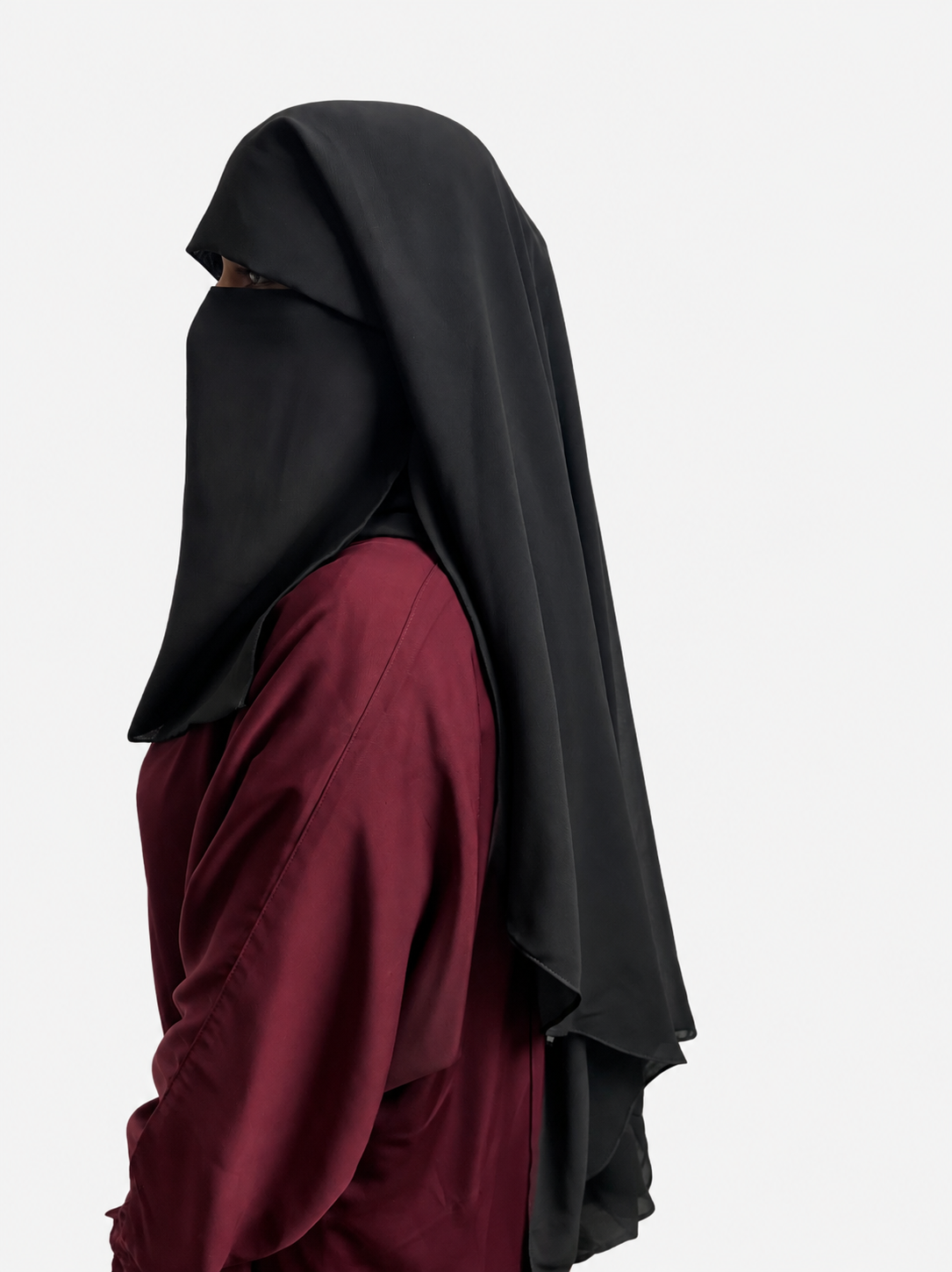 2 lyer Flapper Niqab