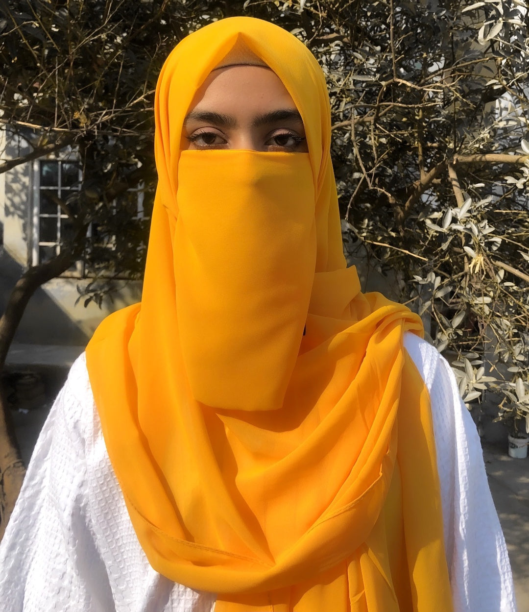 Niqab Set Yellow