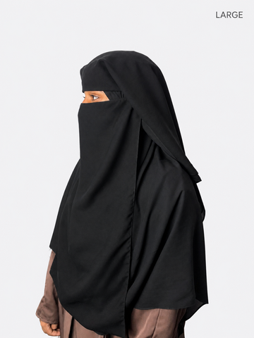 3 lyer Niqabs