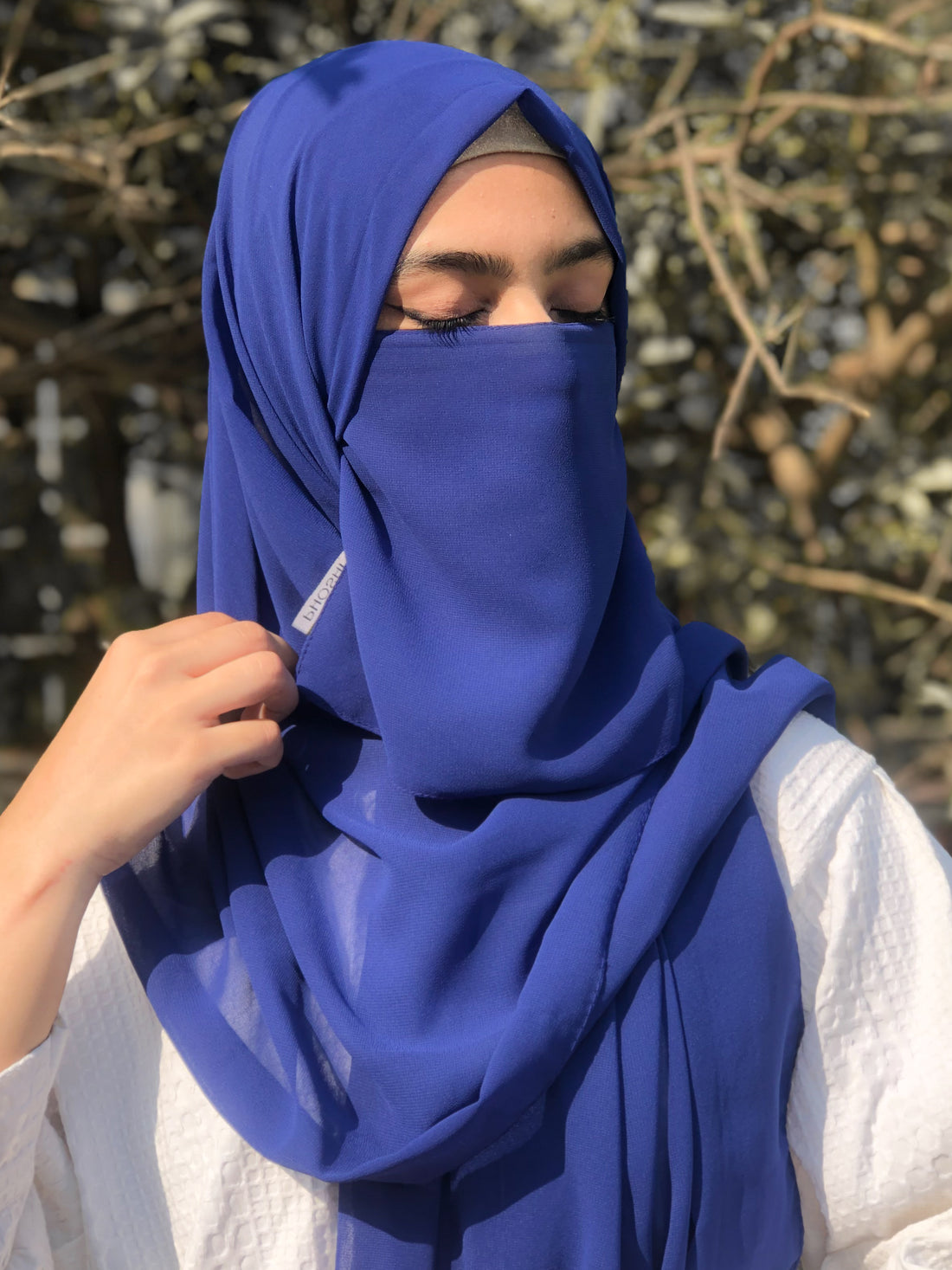 Niqab Set Blue