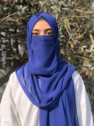 Niqab Set Blue